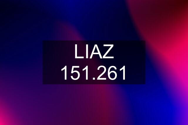 LIAZ 151.261