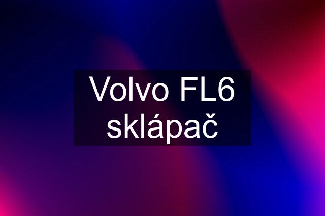 Volvo FL6 sklápač
