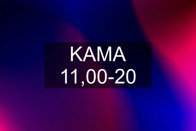 KAMA 11,00-20