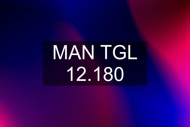 MAN TGL 12.180