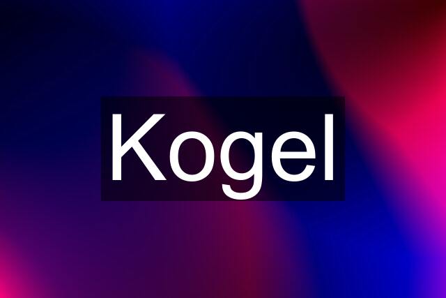 Kogel