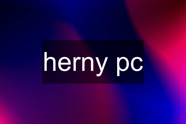 herny pc