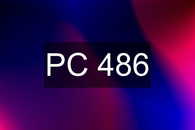 PC 486