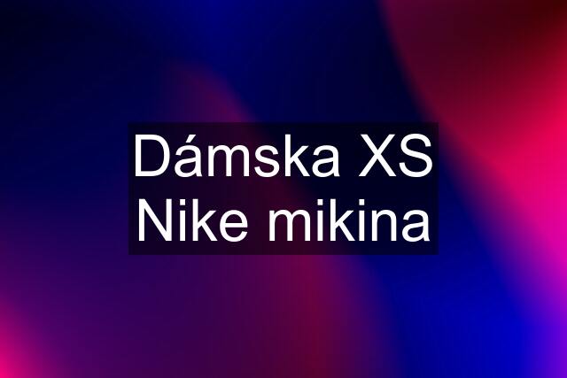 Dámska XS Nike mikina