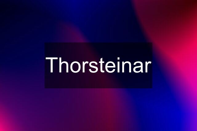 Thorsteinar
