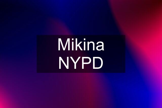 Mikina NYPD