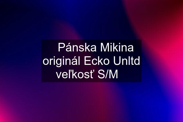 ☆Pánska Mikina originál Ecko Unltd veľkosť S/M☆