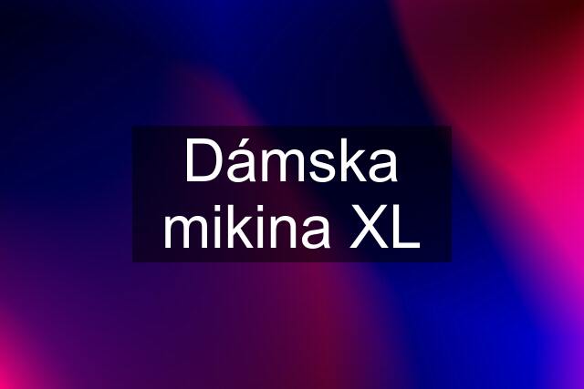 Dámska mikina XL