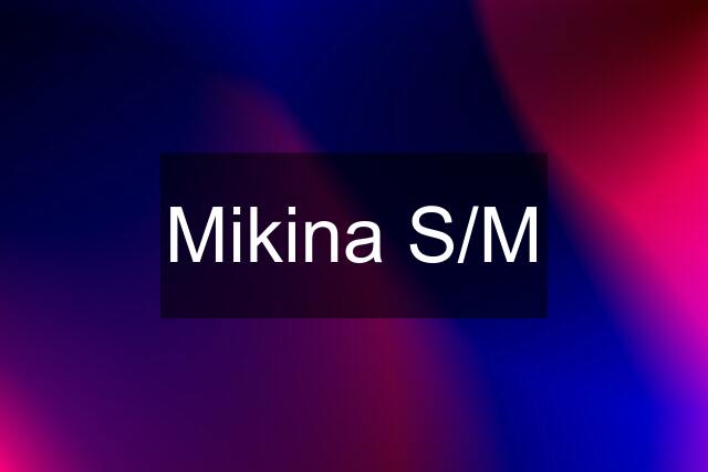 Mikina S/M