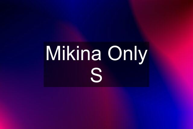 Mikina Only S