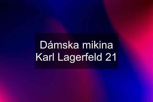 Dámska mikina Karl Lagerfeld 21