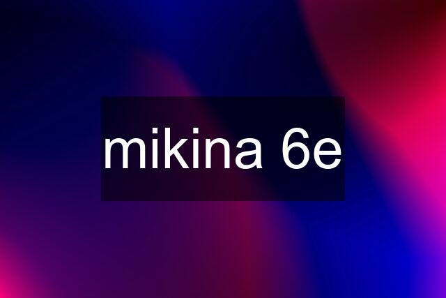 mikina 6e