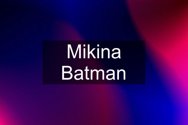 Mikina Batman