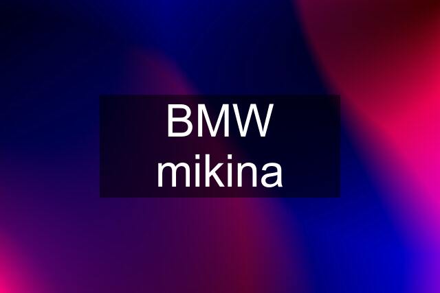 BMW mikina