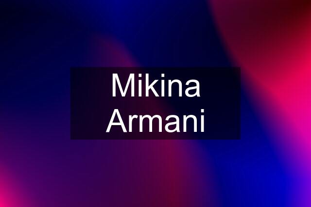 Mikina Armani