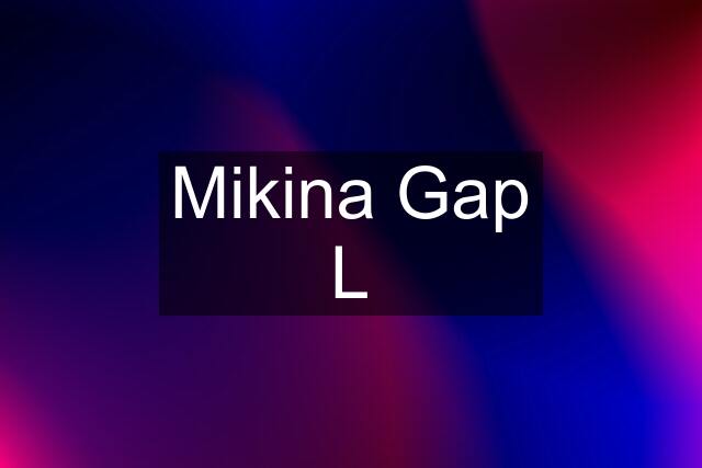 Mikina Gap L