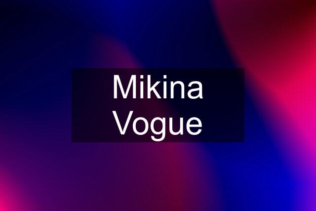 Mikina Vogue