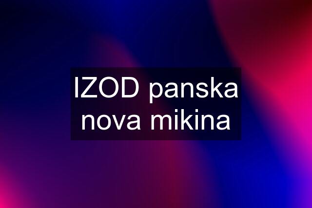 IZOD panska nova mikina