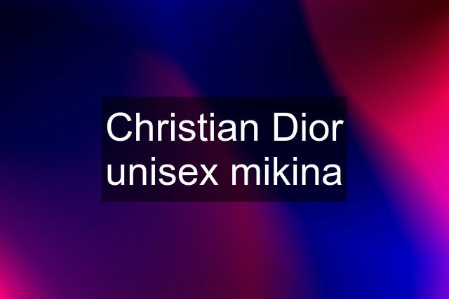 Christian Dior unisex mikina