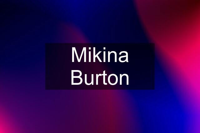 Mikina Burton