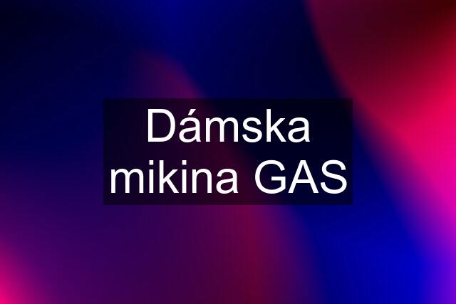 Dámska mikina GAS