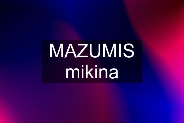 MAZUMIS mikina