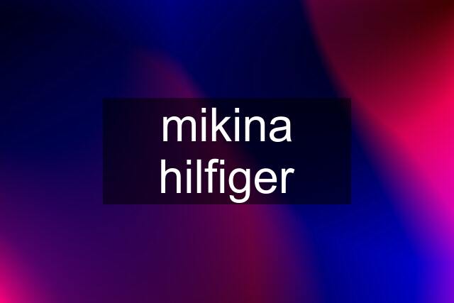 mikina hilfiger