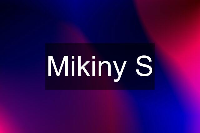 Mikiny S