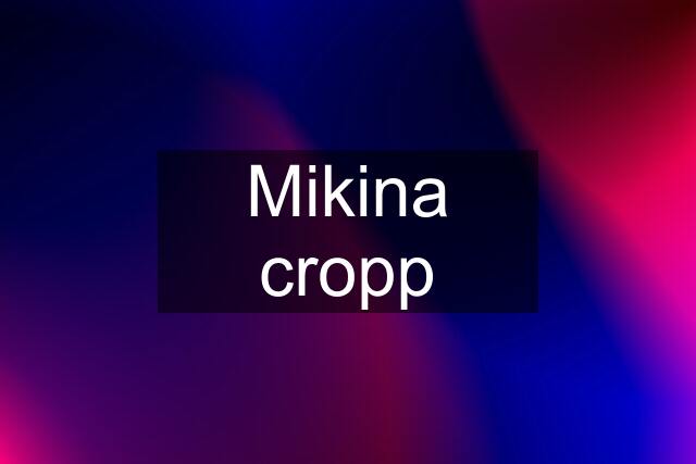 Mikina cropp