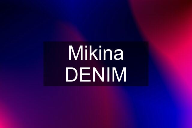 Mikina DENIM