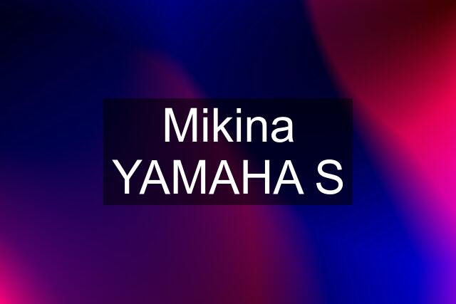 Mikina YAMAHA S