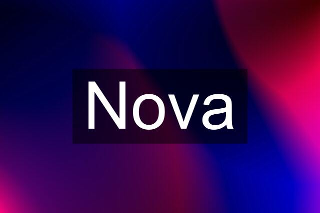 Nova