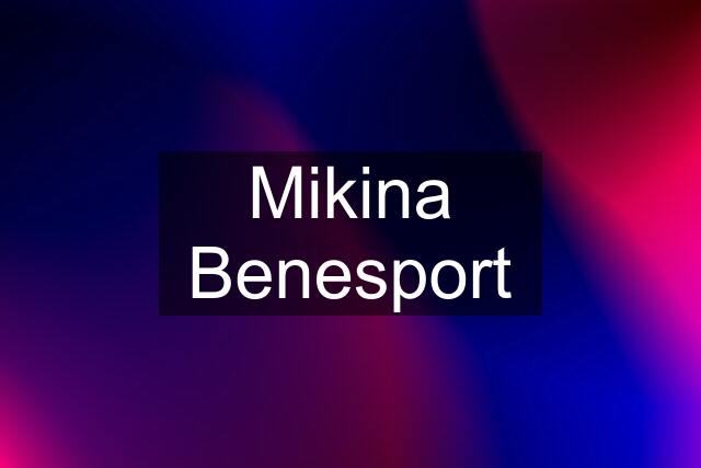 Mikina Benesport