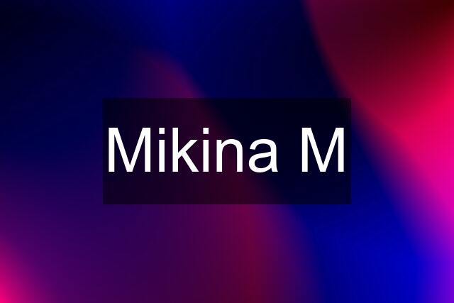 Mikina M