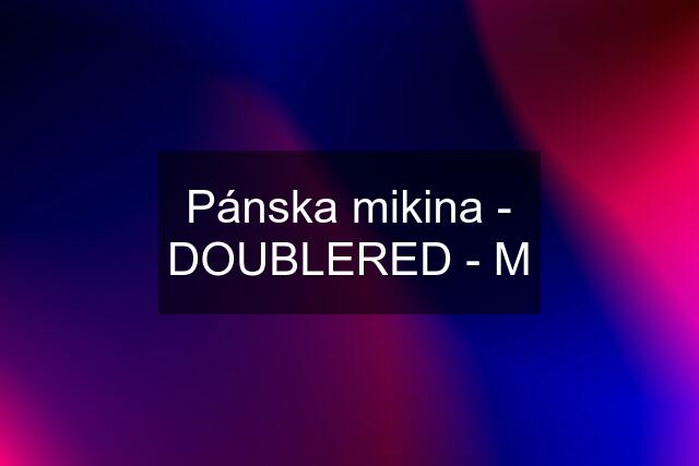 Pánska mikina - DOUBLERED - M