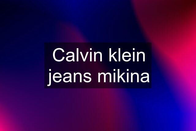 Calvin klein jeans mikina