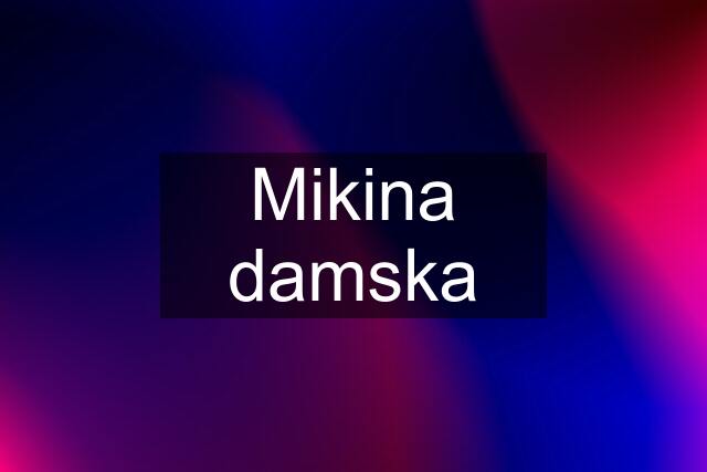 Mikina damska