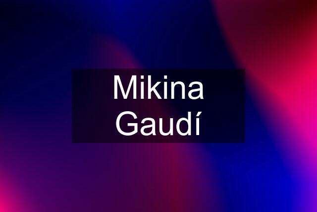 Mikina Gaudí