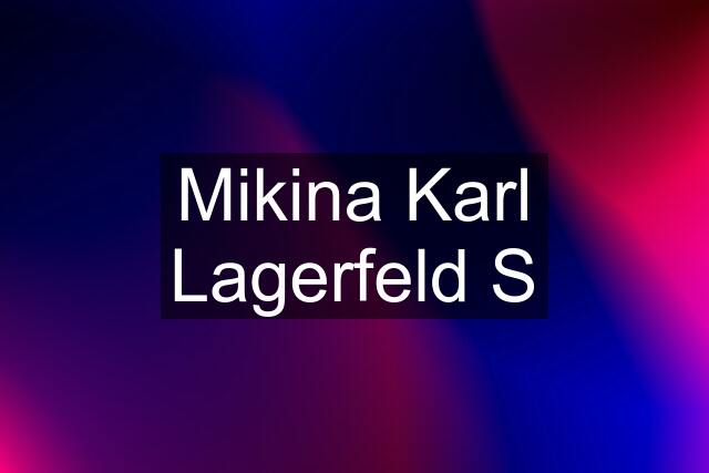 Mikina Karl Lagerfeld S