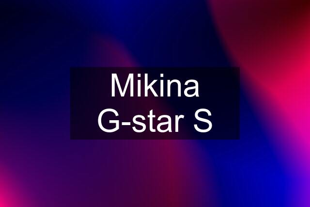 Mikina G-star S