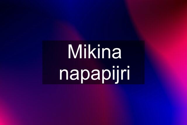 Mikina napapijri