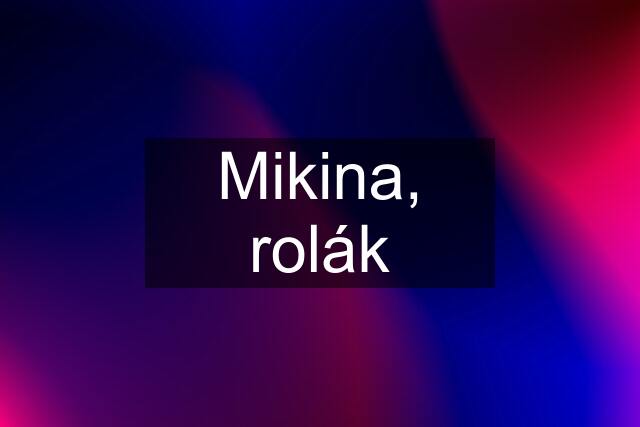 Mikina, rolák