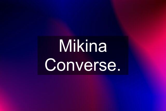 Mikina Converse.