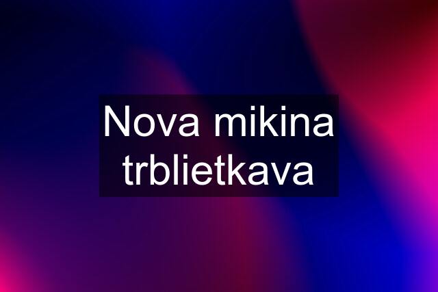 Nova mikina trblietkava