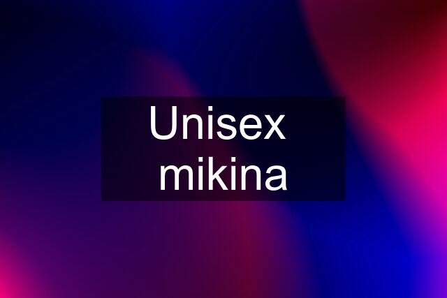 Unisex  mikina