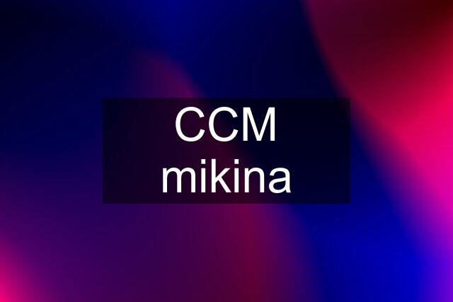 CCM mikina