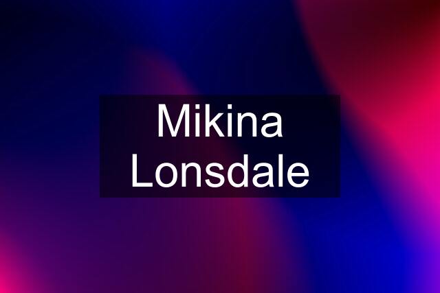 Mikina Lonsdale