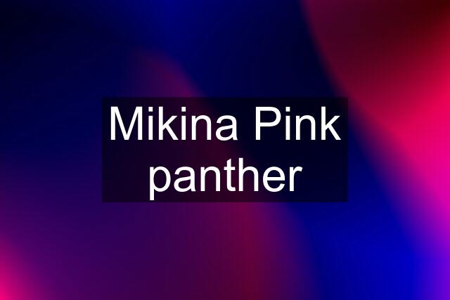 Mikina Pink panther