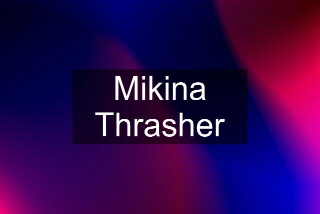 Mikina Thrasher