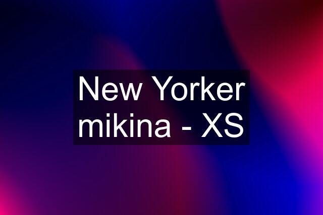 New Yorker mikina - XS